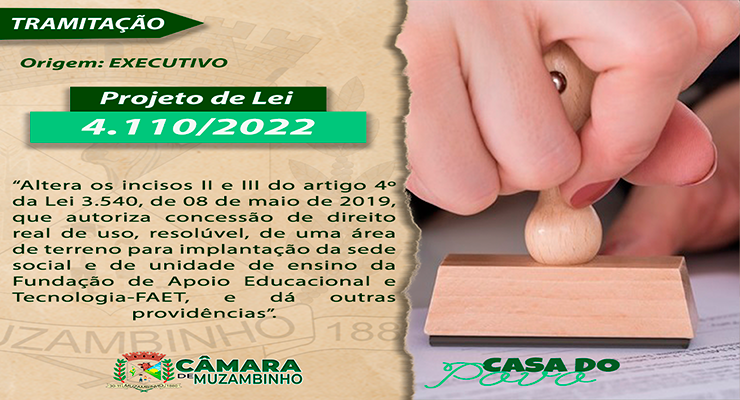 Projeto de Lei 4.110/2022