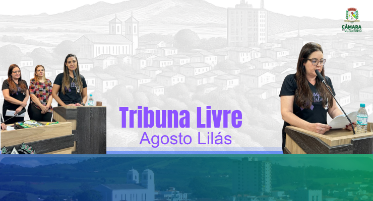 Combate à violência contra a mulher - Agosto Lilás