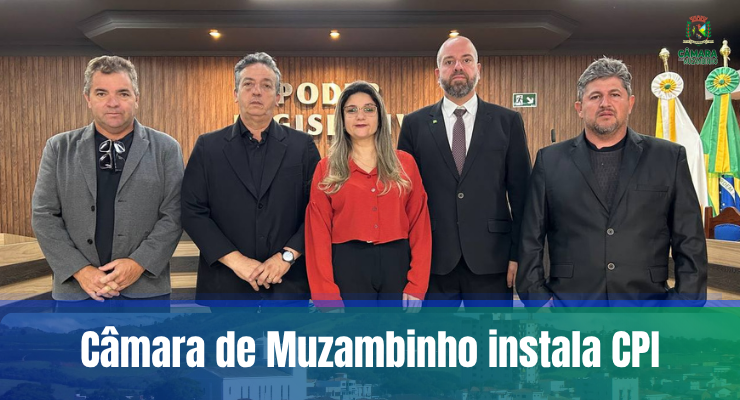 Câmara de Muzambinho instala CPI