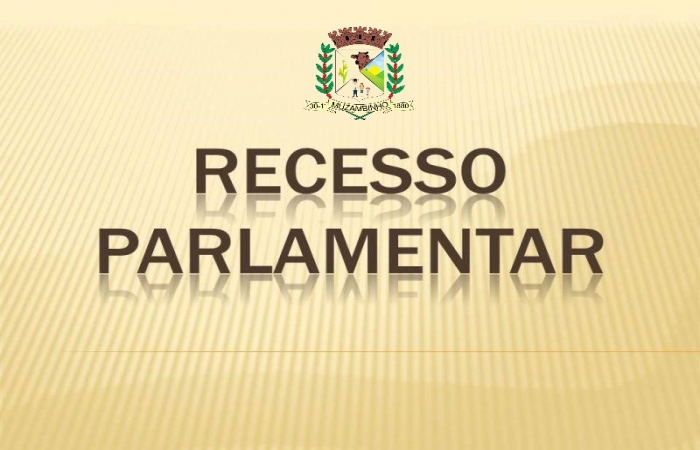 Recesso Parlamentar