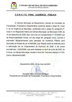Audiência Pública 