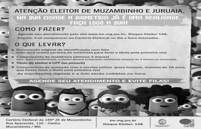 Cadastramento Biométrico
