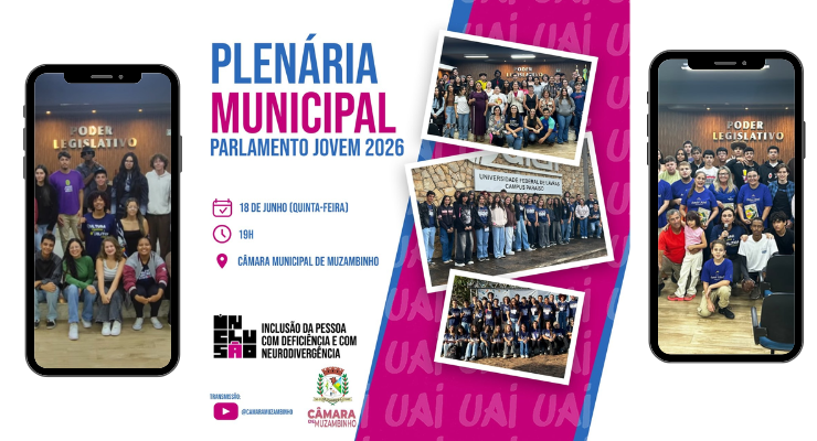 Plenária Municipal do Parlamento Jovem 2026