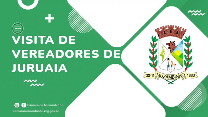 Visita de Vereadores de Juruaia 