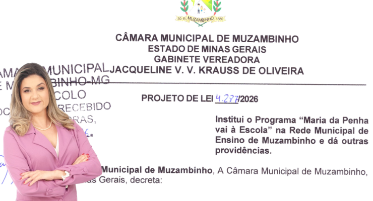 Programa “Maria da Penha vai à Escola” avança na Câmara Municipal