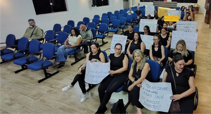 Câmara Municipal garante espaço de fala a servidoras em defesa do adicional de insalubridade: