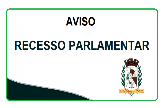 Recesso Parlamentar
