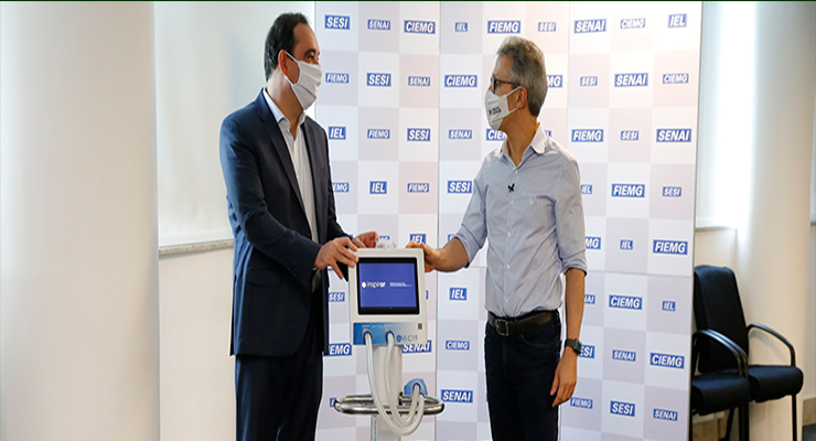 Governador Romeu Zema anuncia abertura de mais 100 leitos de UTI para pacientes com covid-19